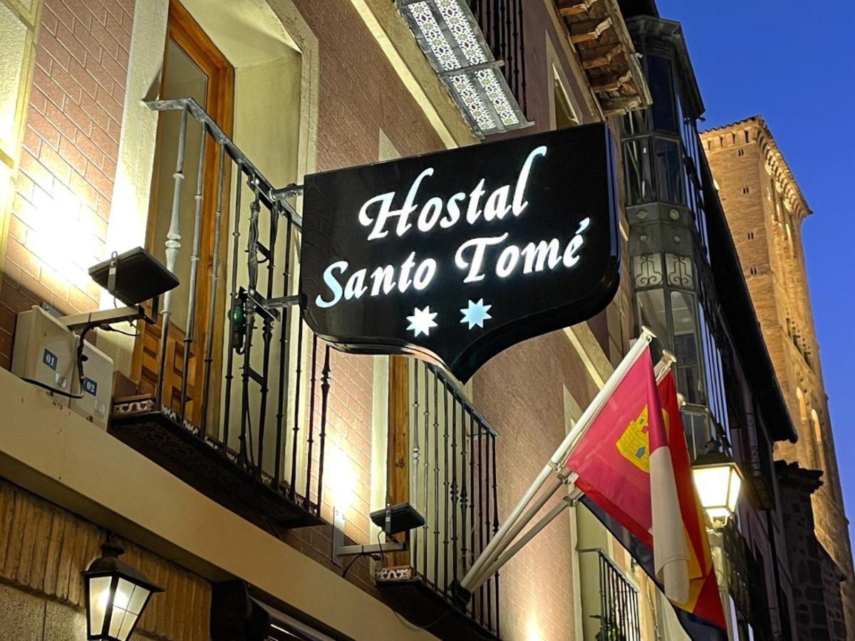 Hostal Santo Tome Toledo Eksteriør billede