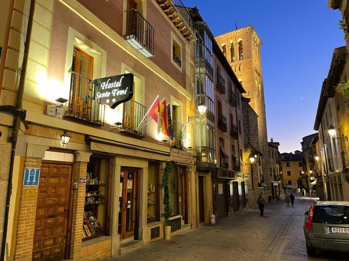 Hostal Santo Tome Toledo Eksteriør billede