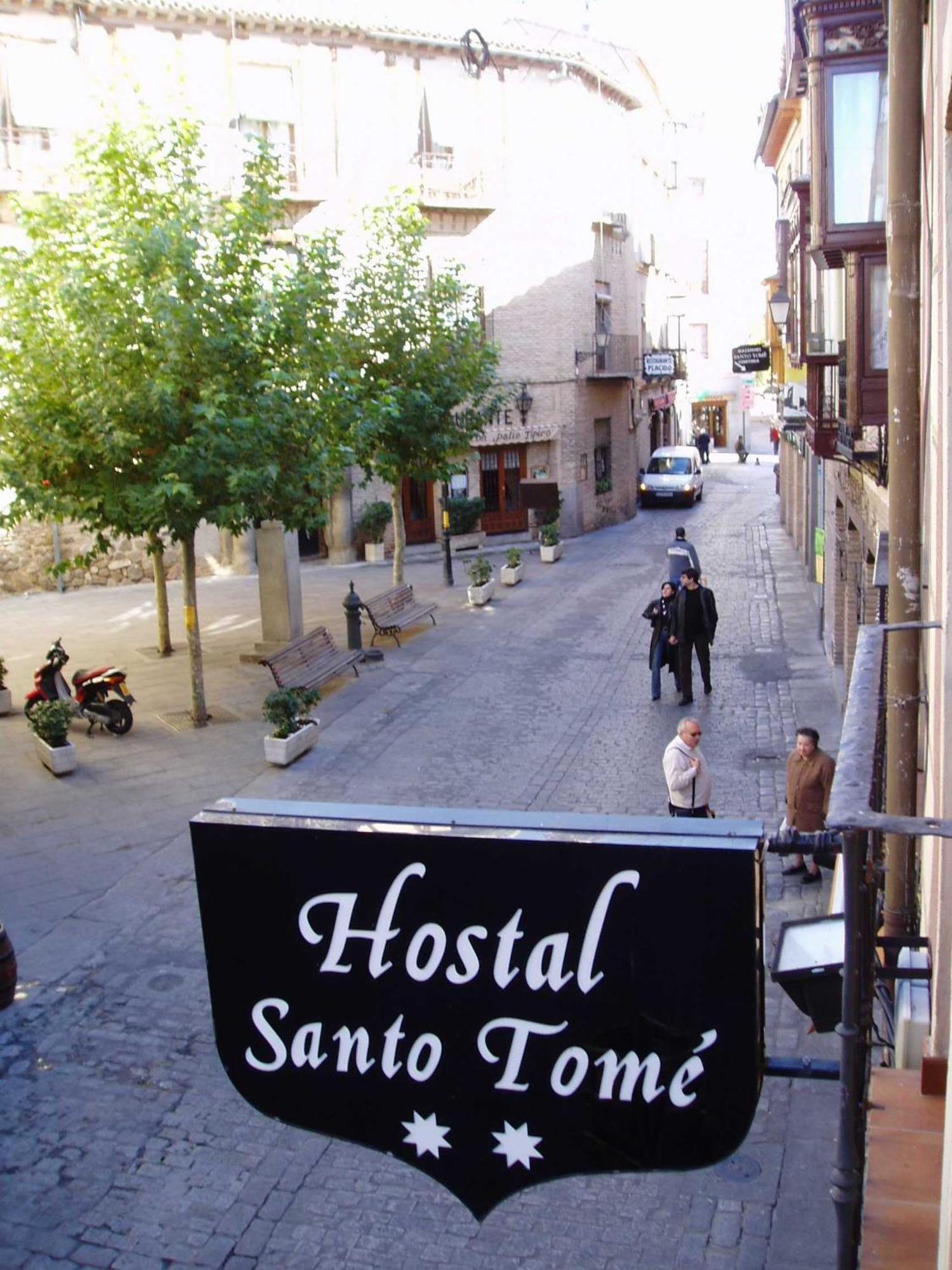 Hostal Santo Tome Toledo Eksteriør billede