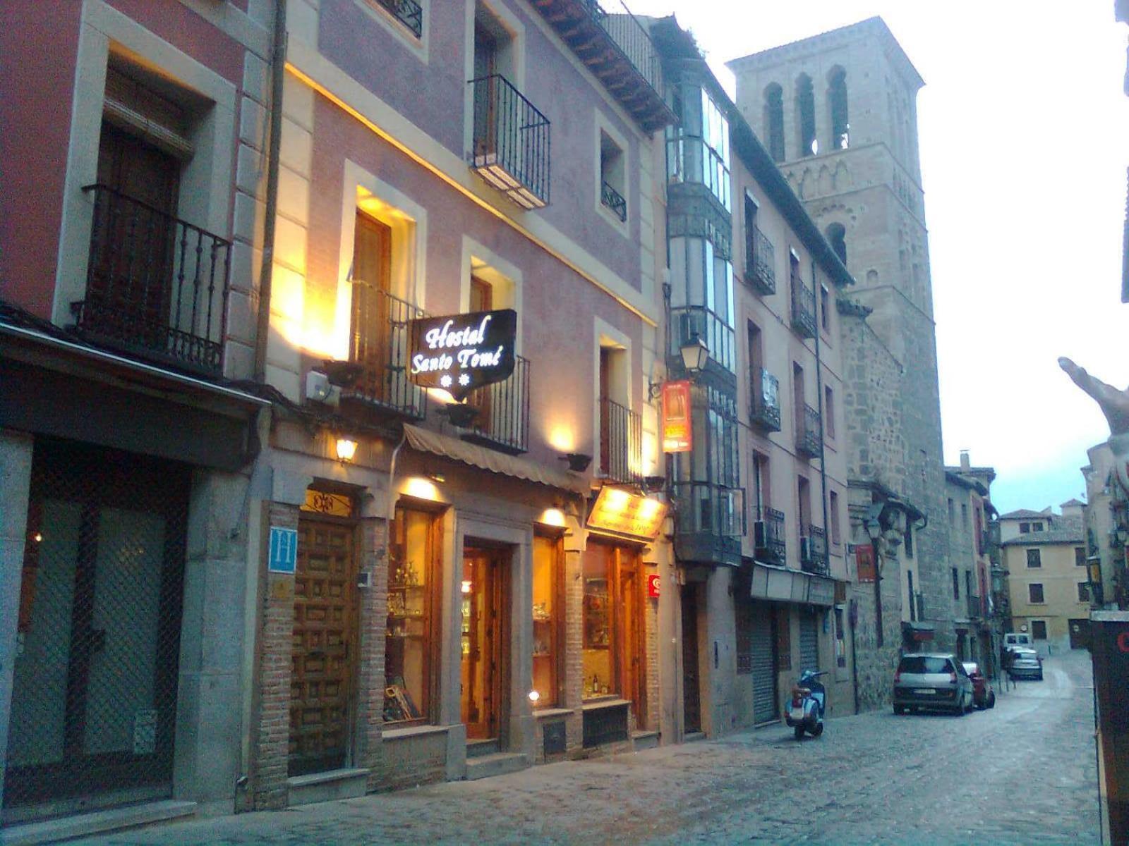 Hostal Santo Tome Toledo Eksteriør billede